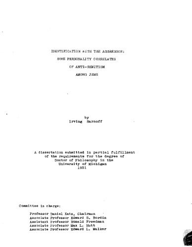 ﻿شناسایی با متجاوز؛ برخی از شخصیت های مرتبط با یهودی ستیزی در میان یهودیان