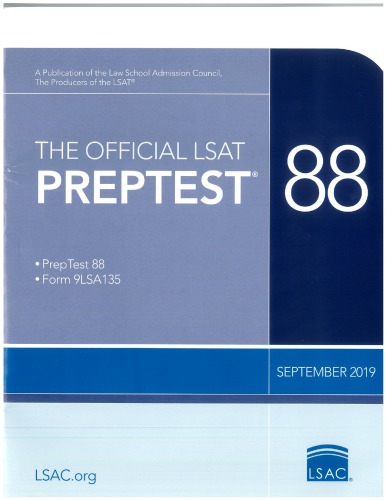 ﻿LSAT PrepTest (سپتامبر 2019)