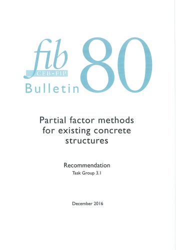﻿fib Bulletin 80 روش های عامل جزئی برای سازه های بتنی موجود