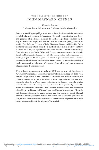 ﻿فعالیت 1922-1932: پایان غرامت