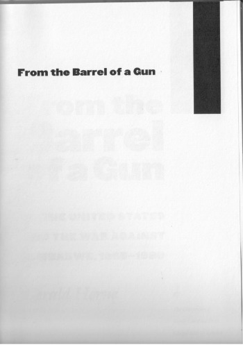 ﻿از لوله تفنگ: ایالات متحده و جنگ علیه زیمبابوه، 1965-1980