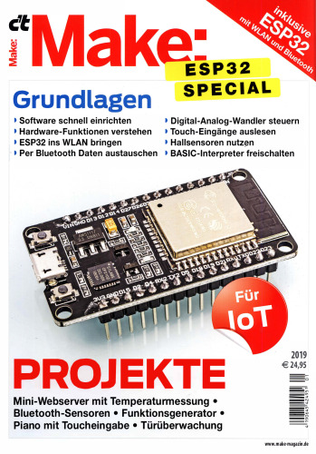 ﻿ساخت: ESP32 SPECIAL شامل برد توسعه دهنده ESP32 NodeMCU