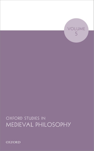 ﻿مطالعات آکسفورد در فلسفه قرون وسطی، جلد 5