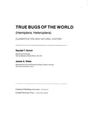 ﻿حشرات واقعی جهان (Hemiptera: Heteroptera)