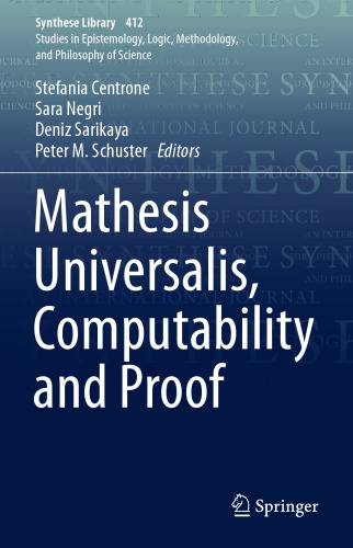 ﻿Mathesis Universalis، محاسبه پذیری و اثبات