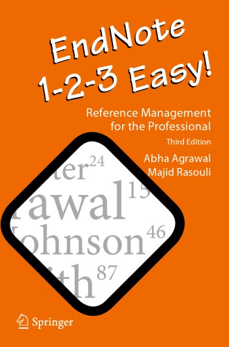 ﻿EndNote 1-2-3 Easy!: مدیریت مرجع برای افراد حرفه ای