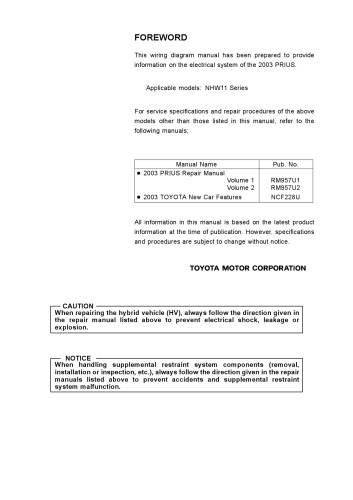 ﻿تویوتا پریوس - سیم کشی برق