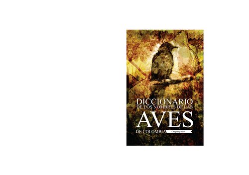﻿فرهنگ نام پرندگان کلمبیا. منشاء و کاربرد