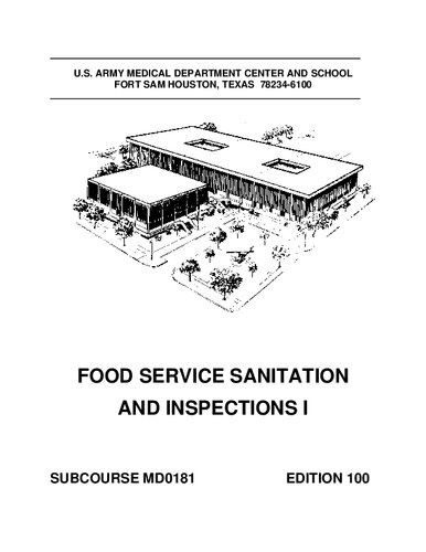 ﻿سرویس بهداشتی و بازرسی مواد غذایی I MD0181