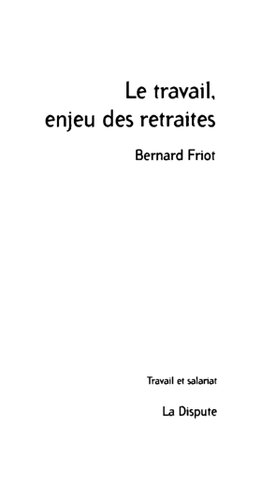 ﻿کار، بحث بازنشستگی