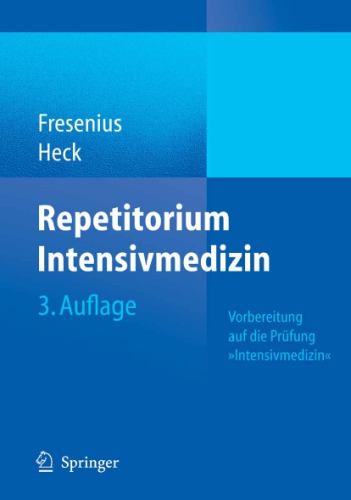 ﻿repetitorium intensivmedizin vorbereitung auf die prüfung k