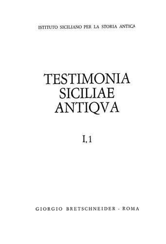 ﻿شواهد باستانی سیسیل / Antiche testimonanze della Sicilia