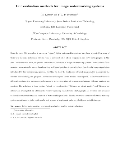 روشهای ارزیابی منصفانه برای سیستم های علامت گذاری عکس