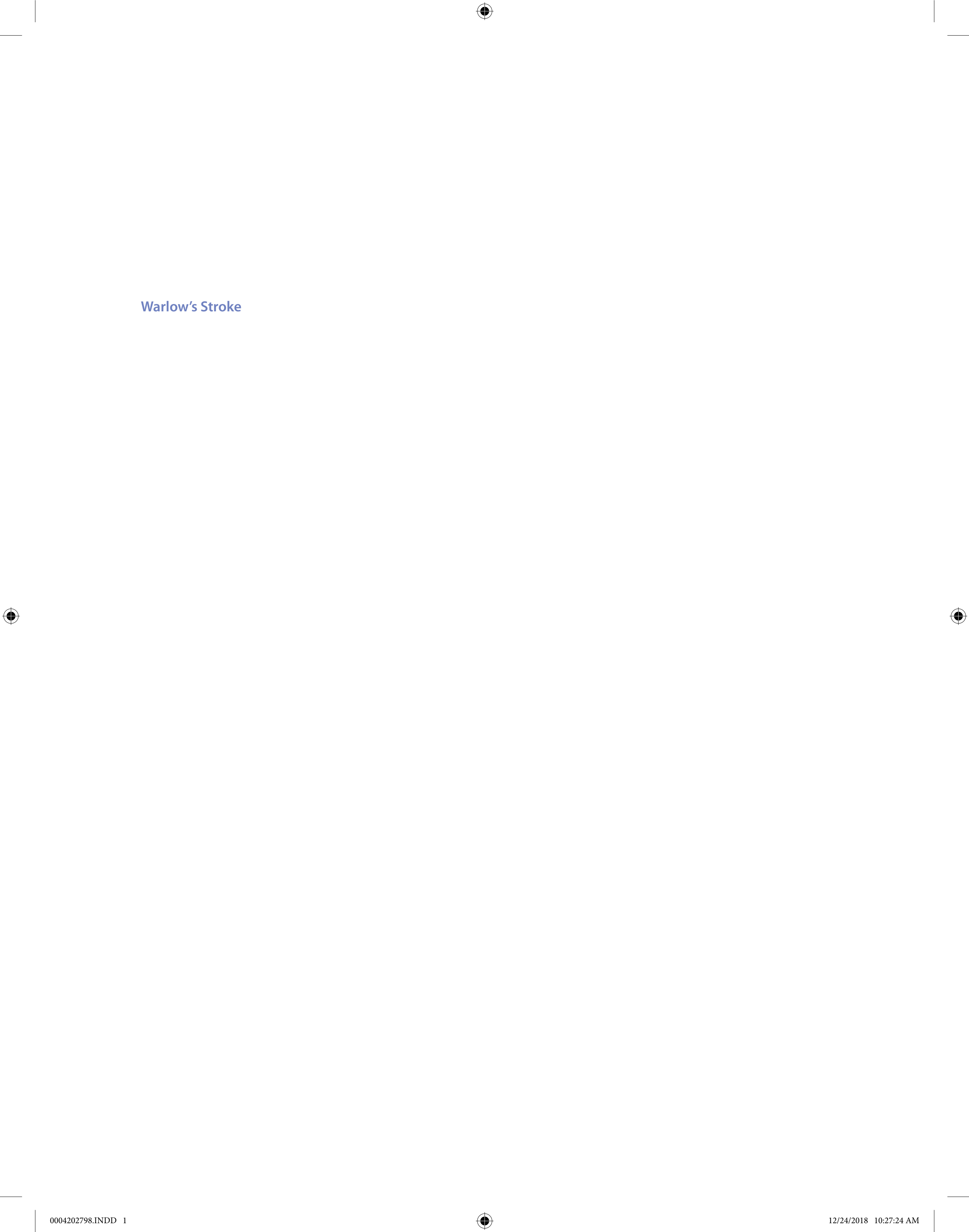 ﻿سکته مغزی وارلو: مدیریت عملی