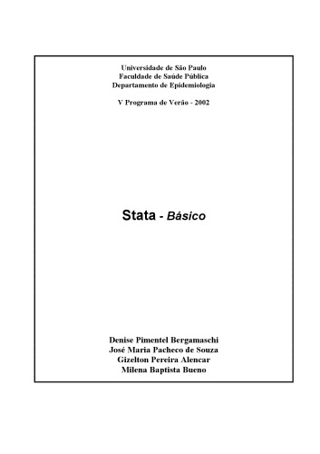 ﻿Stata Manual - Basic