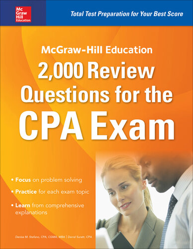 ﻿McGraw-Hill Education 2000 سؤال مروری برای آزمون CPA