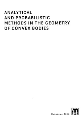 ﻿روشهای تحلیلی و احتمالی در هندسه اجسام محدب