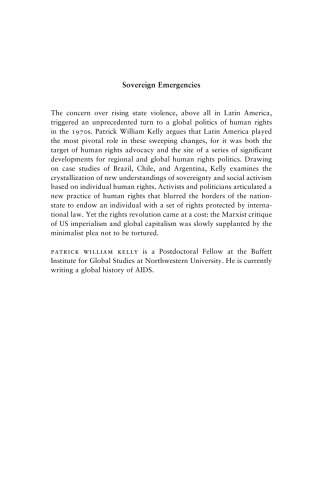 ﻿شرایط اضطراری حاکمیتی: آمریکای لاتین و ایجاد سیاست جهانی حقوق بشر