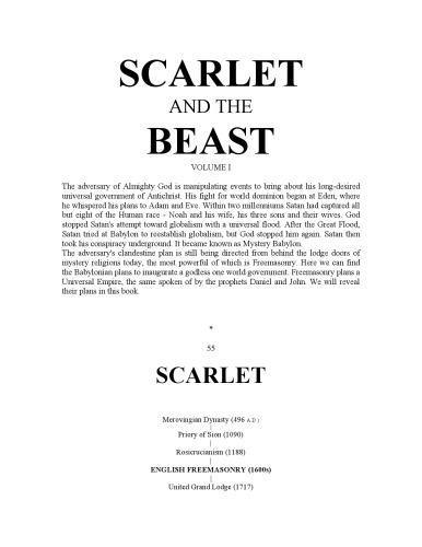 ﻿Scarlet and the Beast 01 - The Conflict Priory of Sion vs Knights Templar