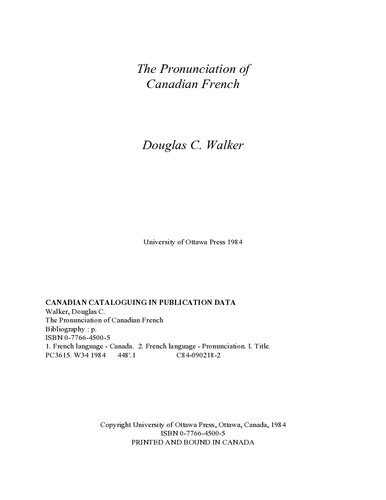 ﻿تلفظ فرانسوی کانادایی