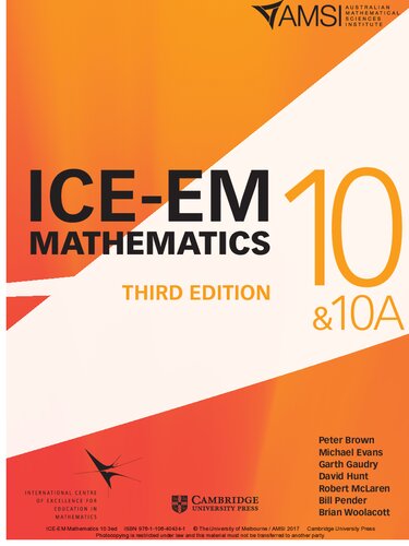 ﻿ریاضیات ICE-EM سال 10 و 10A