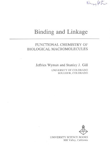 ﻿اتصال و پیوند. شیمی عملکردی ماکرومولکول های بیولوژیکی