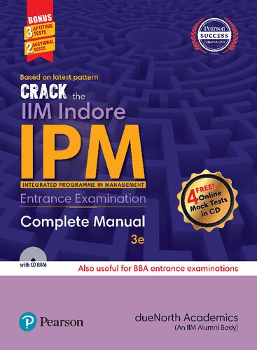 ﻿کتابچه راهنمای کامل IIM Indore IPM (برنامه یکپارچه در مدیریت) را کرک کنید
