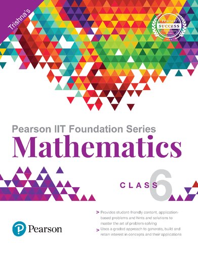 ﻿Pearson IIT Foundation Series - Mathematics Class 6