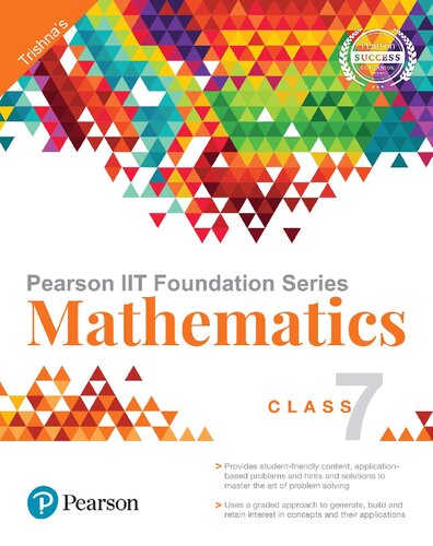 ﻿Pearson IIT Foundation Series - Mathematics Class 7
