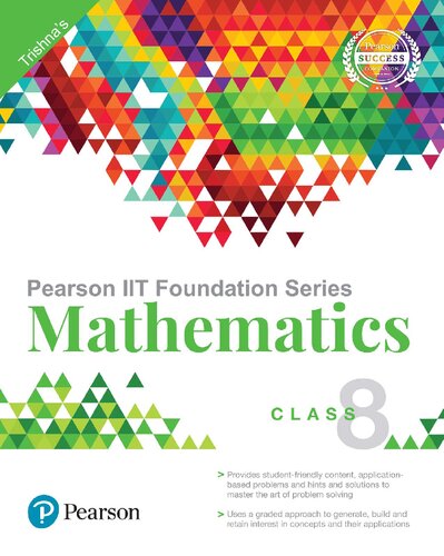 ﻿Pearson IIT Foundation Series - Mathematics Class 8