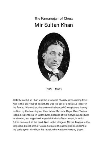 ﻿رامانوجان شطرنج