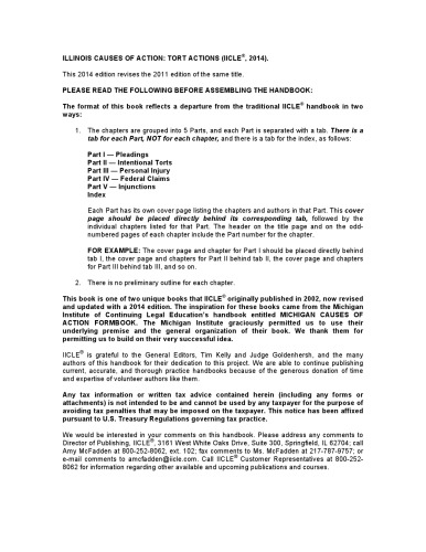 ﻿علل اقدام در ایلینوی: اقدامات جرم، 2014