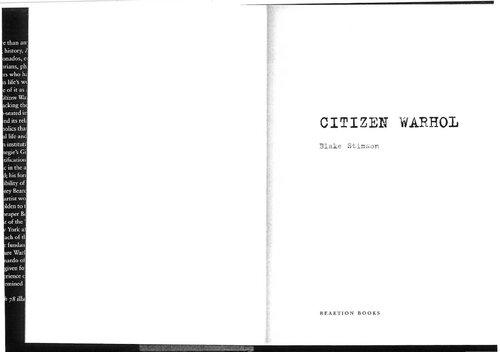 ﻿شهروند وارهول