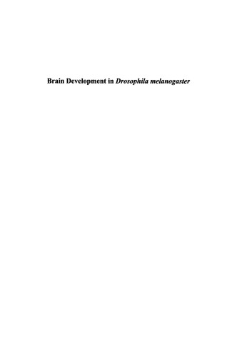 توسعه مغز در Drosophila melanogaster