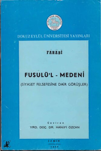 ﻿Fususü-l-Medeni: دیدگاه هایی درباره فلسفه سیاسی