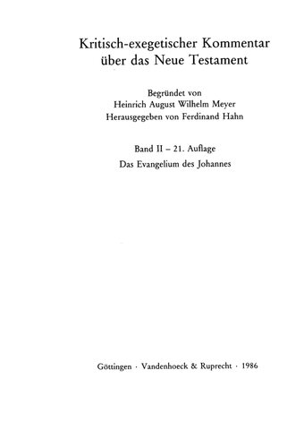 ﻿انجیل یوحنا توسط رودولف بولتمن توضیح داده شده است