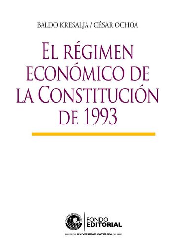 ﻿رژیم اقتصادی قانون اساسی 1993 (پرو)