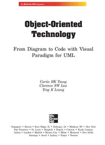﻿فناوری شی گرا از نمودار تا کد با الگوی بصری برای UML