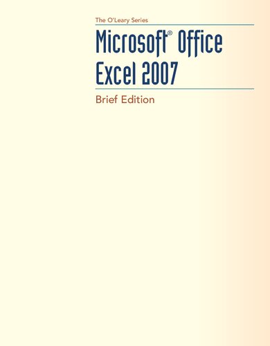 ﻿خلاصه Microsoft Office Excel 2007