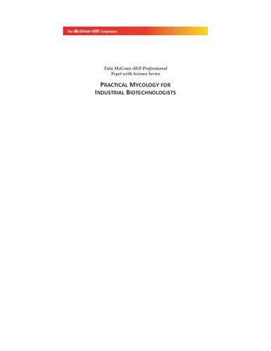 ﻿قارچ شناسی عملی برای بیوتکنولوژیست های صنعتی