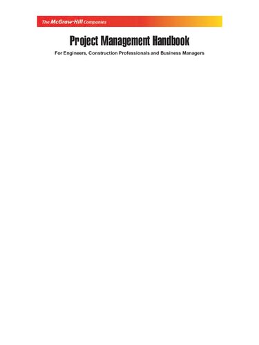 ﻿راهنمای مدیریت پروژه برای مهندسان ، متخصصان ساختمان و مدیران مشاغل