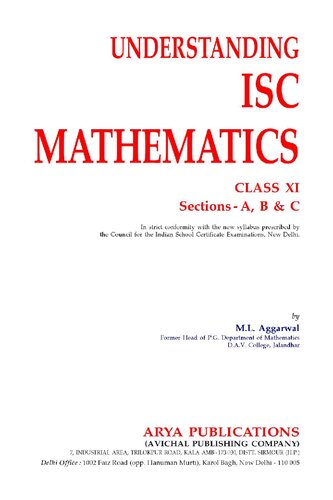 ﻿APC درک ریاضیات ISC - کلاس 11