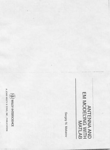 ﻿مدلسازی آنتن و EM با متلب