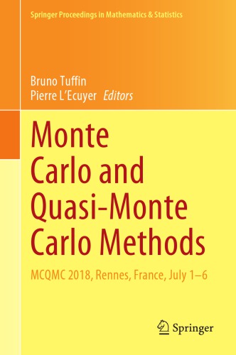 ﻿روش های مونت کارلو و شبه مونت کارلو - MCQMC 2018، رن، فرانسه، 1 تا 6 ژوئیه