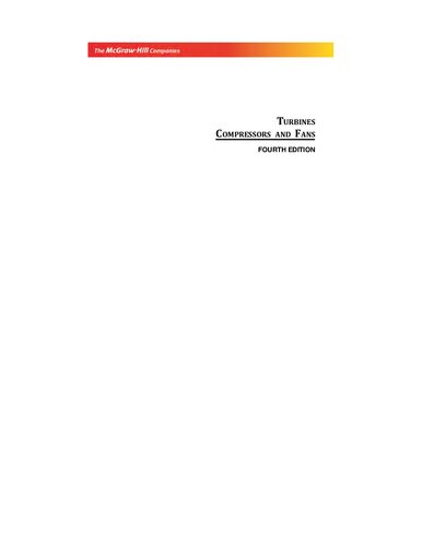 ﻿کمپرسورها و فن های توربین