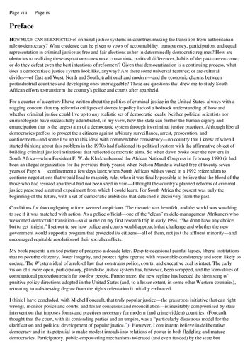﻿تحول و مشکل: جنایت، عدالت و مشارکت در آفریقای جنوبی دموکراتیک