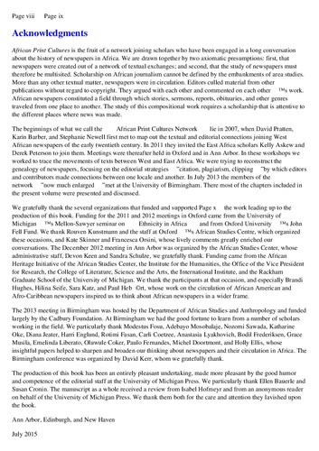 ﻿فرهنگ های چاپ آفریقا: روزنامه ها و عموم مردم در قرن بیستم