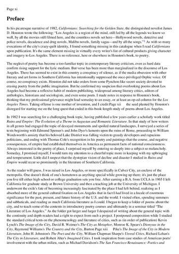 ﻿شعر لس آنجلس: خواندن شعرهای ضروری شهر