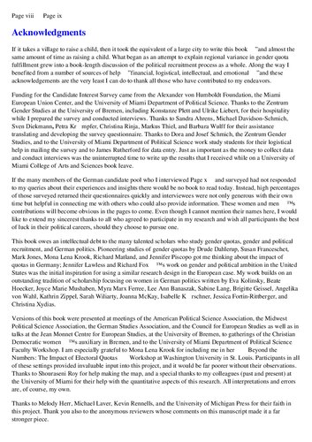 ﻿سهمیه های جنسیتی و مشارکت دموکراتیک: استخدام نامزدها برای دفاتر انتخابی در آلمان