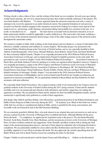 ﻿مشوق های انتخاباتی در کنگره